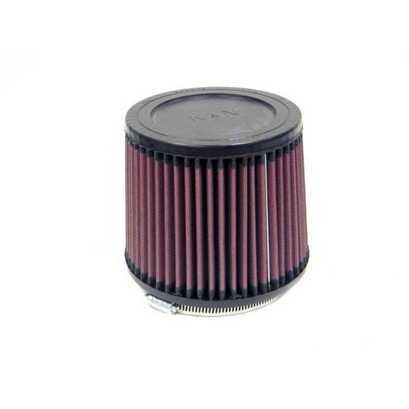 K&N Universal Clamp-On Air Filter: High Performance, Premium, Washable, Replacement Filter: Flange Diameter: 4.5 In, Filter Height: 5 In, Flange Length: 0.625 In, Shape: Round Tapered, RU-4260