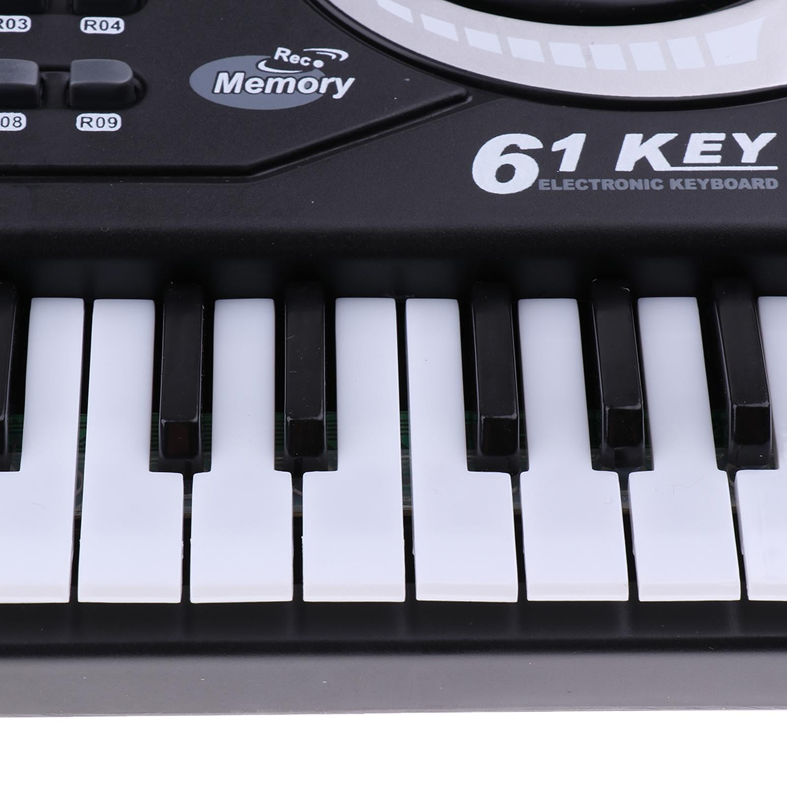 LeeQinersw Keyboard Piano 61 Key Keyboard Multifunctional Keyboard Piano