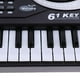 thumbnail image 4 of electrónico de música Digital de 61 teclas, , Piano eléctrico, regalo para niños, 4 of 9