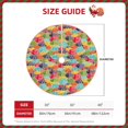 thumbnail image 3 of KLL Colorful Fish 2 Christmas Tree Skirt 36" ,Party Decorations Farmhouse for Christmas Decorations Holiday Party, 3 of 6