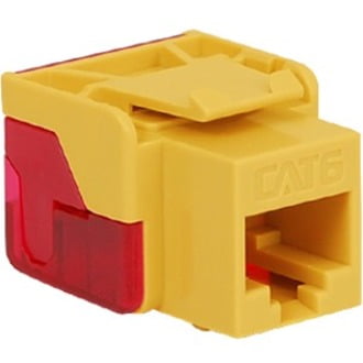 ICC IC1078L6YL Cat 6 Ez Modular Connector, Yellow