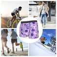 thumbnail image 6 of Rateoe Violet Mens Boxer Briefs Poly Spandex Performance Boxer Briefs Underwear Hem Boxer Briefs - Large, 6 of 8