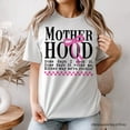 thumbnail image 5 of Motherhood Coquette Pink Bow T-Shirt, Retro Checkered White Tee for Sassy and Stylish Moms, 5 of 6