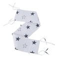 thumbnail image 1 of Cuna de Parachoques de Cama de Bebé Recién Nacido Alrededor de Cojín blanco Sunnimix Cojín de parachoques de cabecera, 1 of 7