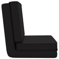 thumbnail image 3 of Silla de suelo plegable vidaXL con función cama de cuero sintético, 3 of 8