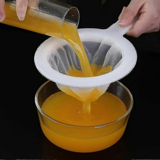 Food Filter 3 Pcs 100/200/400 Mesh, Kitchen Ultra Fine Mesh Strainer 15cm Diameter, Ultra-fine Mesh Strainer, SlagA20241004335