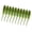 dark green, variant on 10pcs Fishing Lure Needle Tail Soft Baits Simulation Lures Fishing Tackle Accessories Tiny Baits 35mm