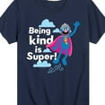thumbnail image 3 of Sesame Street - Grover Kind Is Super - Toddler and Youth Short Sleeve Graphic T-Shirt, 3 of 5