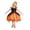 D211 Orange, variant on Likimi Kids Toddler Girls Hallowmas Dress With Mesh Dress Up Color Block Stage Show Halloween Costumes For Performance Elegant Cosplay Dresses Size 3-4 Years