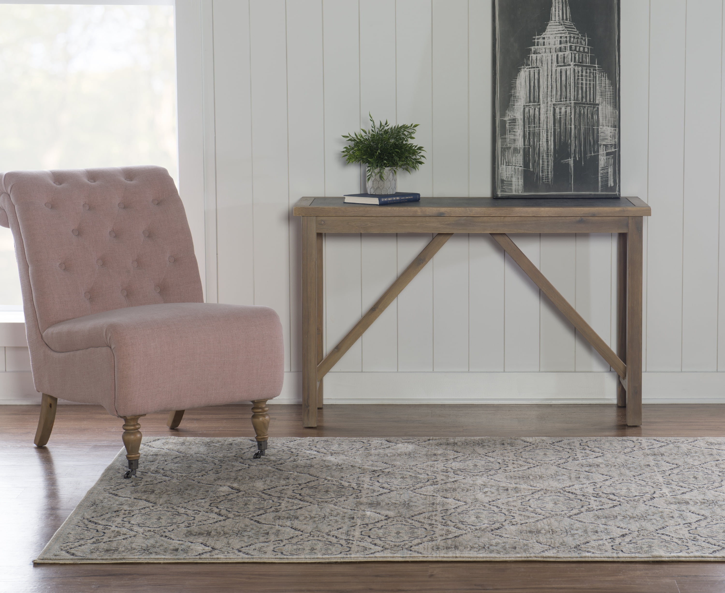 Linon Jewell Collection Vintage Trellis  8x10'3" Rug