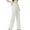 02#White, variant on Tejiojio Maternity/Labor/Nursing Clothing Pregnant Womans Solid Long Pants Cat Sign Loose Adjustable Pants Leggings