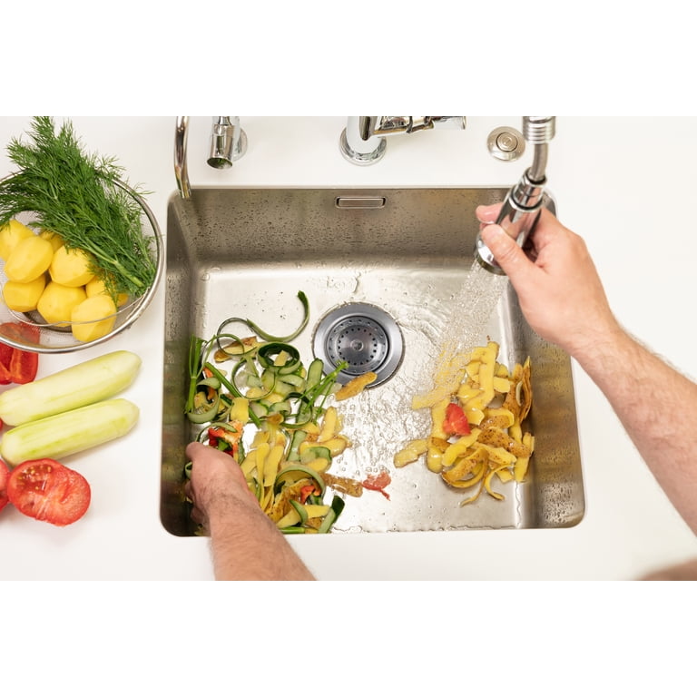 Mainstays Stainless Steel Sink Basket and Strainer Assembly photo 2