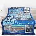 thumbnail image 3 of Gifts for 13 Year Old Boys Blanket, 13th Birthday Gifts for Girls, Coolest Gifts for 13 Year Old Boy, 13 Year Old Girl Birthday Gift Idea, 13th Birthday Decorations for Girl Boy Throw Blanket 50"X60", 3 of 6