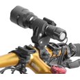 thumbnail image 2 of 2 Pieces Bicycle Light Bracket Rotatable 360 Degree Bicycle Flashlight Bracket Universal Bicycle Light Clip Front Light Holder For Mountain Bike, 2 of 5