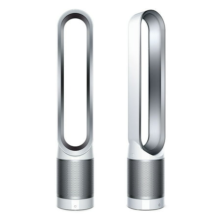 Dyson AM11 Pure Cool Tower Purifier Fan | White/Silver | (Best Pedestal Fan For Bedroom)