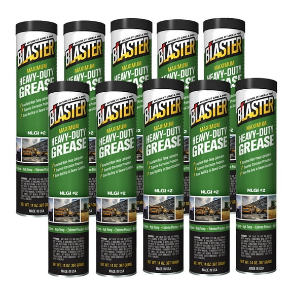 (10 Pack) Blaster Maximum Heavy Duty Grease