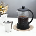 thumbnail image 4 of Easyworkz Eclipse French Press 27 oz Coffee Tea Maker with Borosilicate Glass, 4 of 6