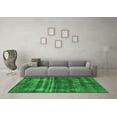 thumbnail image 3 of Ahgly Company Indoor Rectangle Oriental Green Industrial Area Rugs, 2' x 3', 3 of 4