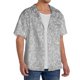 thumbnail image 2 of Fotbe Silver Mosaic Camisa Estampada de Manga Corta para Hombre, Casual de Verano, Estilo Playero, Sin Arrugas-4X-Large, 2 of 5