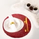 thumbnail image 4 of Juego de manteles individuales huecos irregulares, 1 mantel individual de PVC aislante para protección contra el calor, tapete antideslizante para tazas de café, tapete de comedor para mesa de cocina, 4 of 6