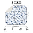 thumbnail image 4 of Pioneer Flower Floral Print Pattern Kitchen Dish Drying Mat 1 Pack, Ultra Absorbent Microfiber Drainer Mat, 16"x18", 4 of 6