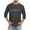 Dark Gray A, variant on Afuyipoi Men's Three-Quarter Sleeve Performance T-Shirt,Round Neck Athletic Moisture-Wicking Tees Wine 2XL