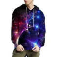 thumbnail image 2 of Sudadera con capucha para hombre lindejuan nueva sudadera con capucha estampado arte grafiti 3D moda urbana hip hop gran tamaño, 2 of 5