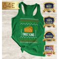 thumbnail image 2 of S4E Women's Fruit Cake Christmas Holiday Racerback Slim Fit XX-Large Kelly Green, 2 of 4