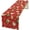 Christmas-2, variant on Modern Japanese Bamboo Table Runner 13x36in, Black Gold Chinese Table Runners for Kitchen & Dining