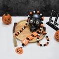 thumbnail image 4 of Jeco Inc. Halloween Wood Beaded Pumpkin Garlands with Tassels in Multi-Color, 4 of 4
