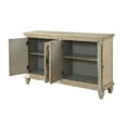 thumbnail image 3 of Coast To Coast Imports Baskill French Cream Four Door Credenza, 3 of 7