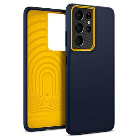 Caseology Nano Pop Compatible with Samsung Galaxy S21 Ultra Case 5G (2021) - Blueberry Navy