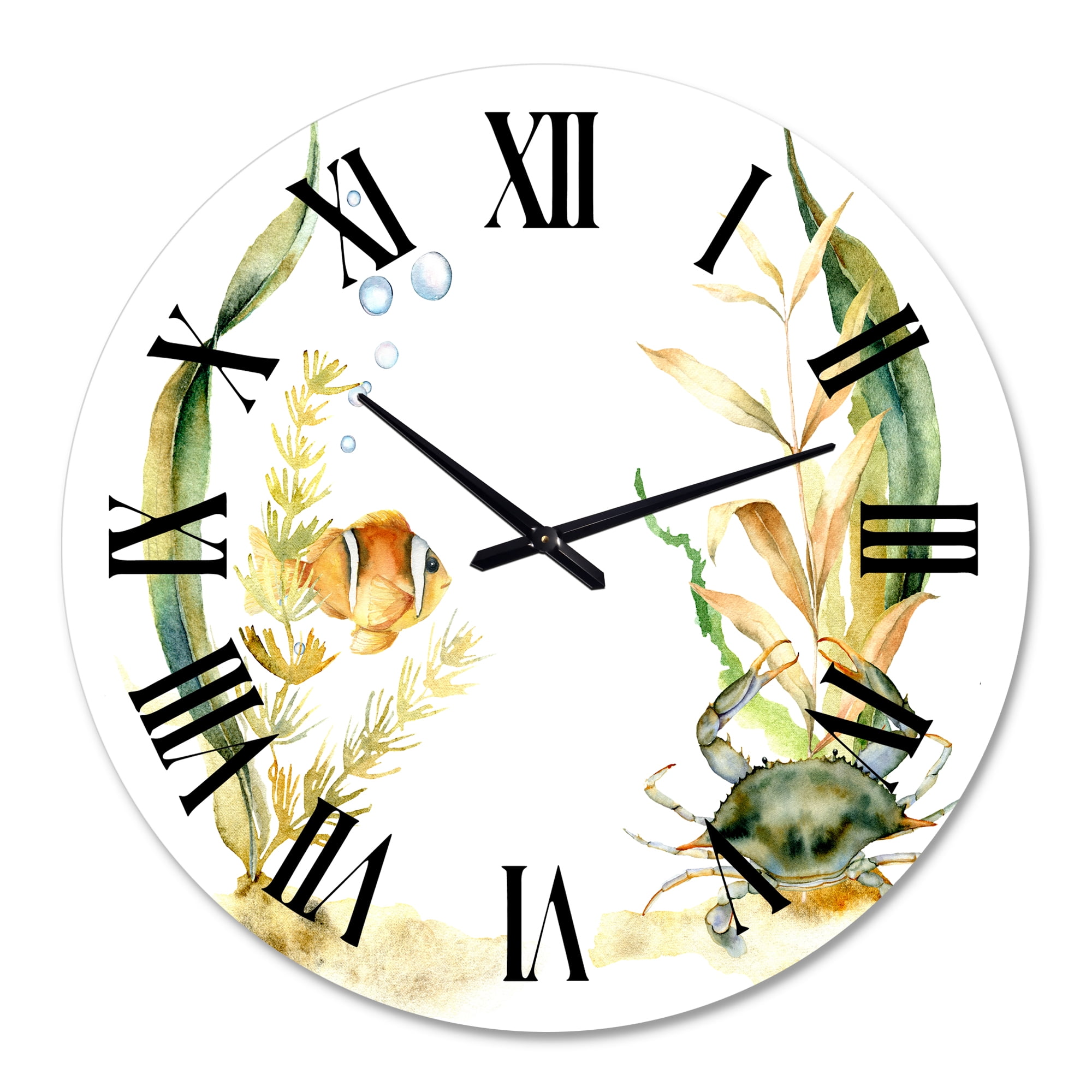 Designart 1 in Traditional Wall Clock