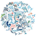 thumbnail image 4 of Cartoon Dolphin Stickers, Waterproof Dolphin Sticker for Water Bottle Laptop Phone Cases Planner Skateboard Luggage Helmet Party Favor Decor, Ideal for Adults Teens Teacher Rewards, 4 of 9