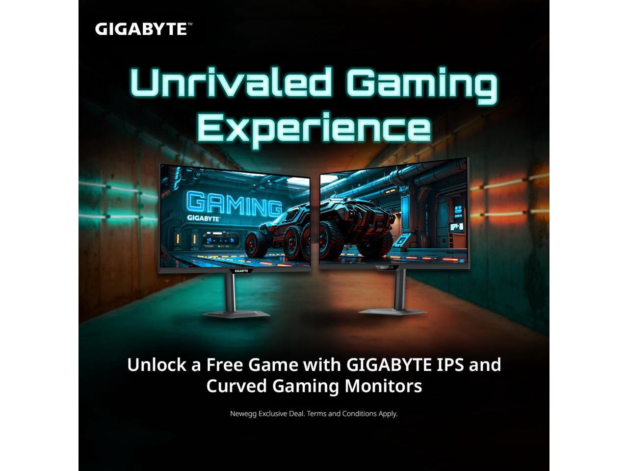 GIGABYTE 27 inch QHD 2K 1440P 180Hz Curved Gaming Computer Monitor 122% sRGB GS27QCA