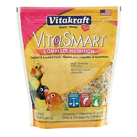 Vitakraft VitaSmart® Cockatiel & Lovebird Food, 4