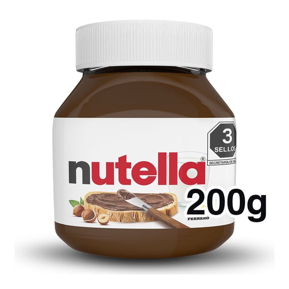 Crema de avellanas Nutella con cacao 200 g