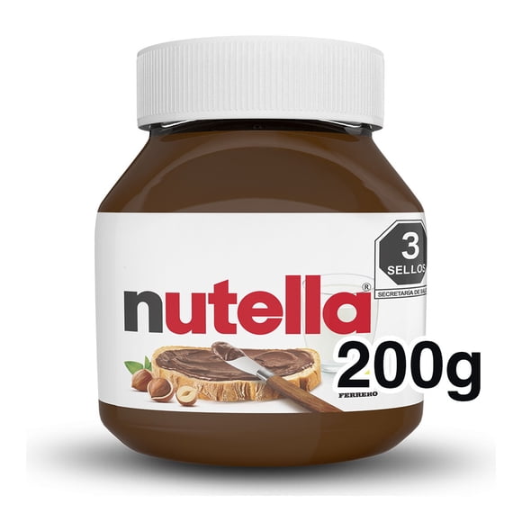 Crema de avellanas Nutella con cacao 200 g