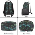 thumbnail image 6 of Aplkyhs Cartoon Dinosaurs School Backpack for Boys Girls Ages 6-18 Large Capacity Water Resistant Bookbag for Elementary Middle High School Daily Use, 6 of 7