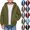 Green-3G, variant on Ultrave Boys Hooded Jacket Windproof Full Zip Long Sleeve Coat with Pockets for Fall Winter Outdoor Wear