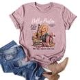 thumbnail image 2 of JINGTIAN Dolly Nashville Shirt for Women Vintage Country Music T-Shirt Western Graphic Tee Short Sleeve Crew Neck Concert Outfit Gift, 2 of 5