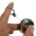 thumbnail image 5 of UDIYO Stainless Steel Retractable Key Recoil Ring Pull Key Chain Belt Clip Keychain, 5 of 7