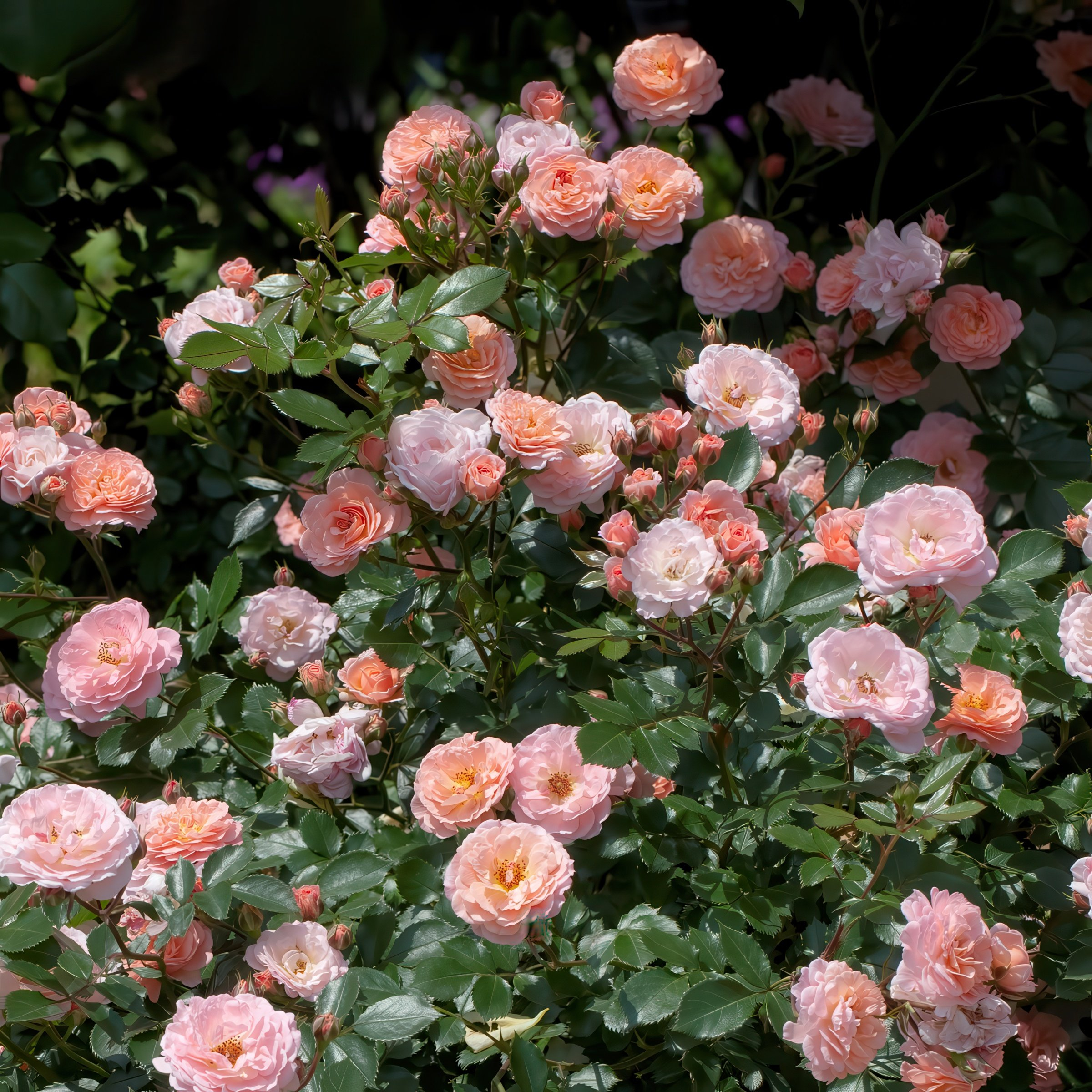 National Plant network 3 gal. Drift Rose Apricot