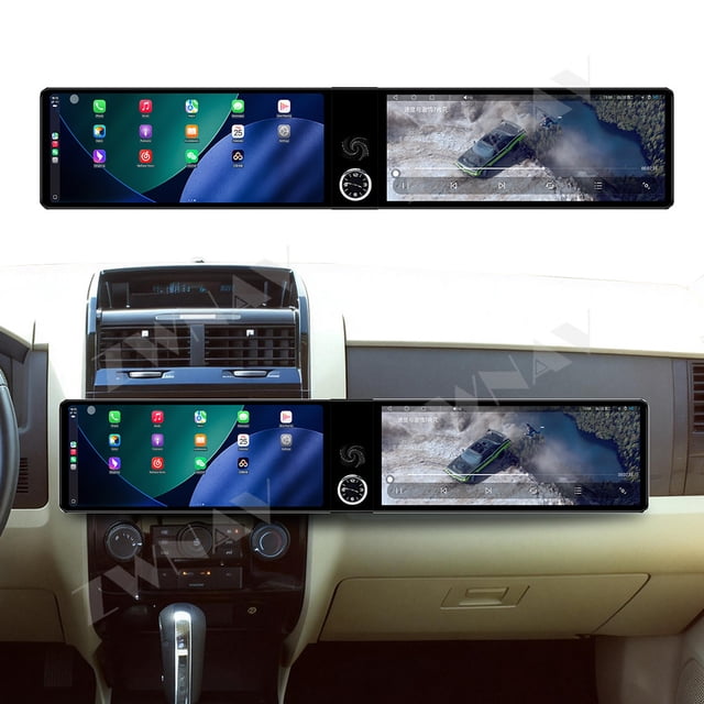 ZWNAV Dual 12.3 inch Screen Car Radio For Mazda Tribute 2007-2012 Android GPS Navigation Multimedia Video Player Stereo Receiver Head Unit