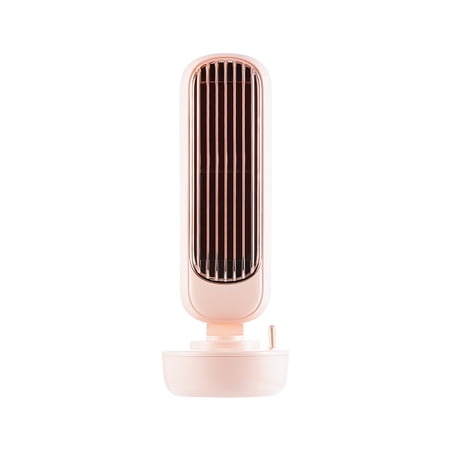 Retro Tower Fan Desktop Silent USB 2 in 1 Water Spraying Fan Air ...