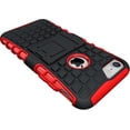 thumbnail image 3 of Nakedcellphone RED GRENADE GRIP RUGGED TPU SKIN HARD CASE COVER STAND FOR APPLE iPHONE 7/8, 3 of 8