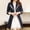 Black, variant on "Women's Long Button Back Tie Wrap Trench Coat For Fall And Winter Outerwear" Windbreakers Womens Lined Windbreaker Womens Women's Pullover Windbreaker Lightweight Rain Jackets for Women Wind Womens