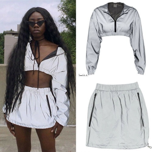 womens reflective tracksuit