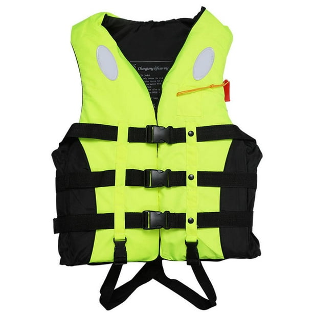 Fishing Vest Coat with Whistle Outdoor Adjustable Safety