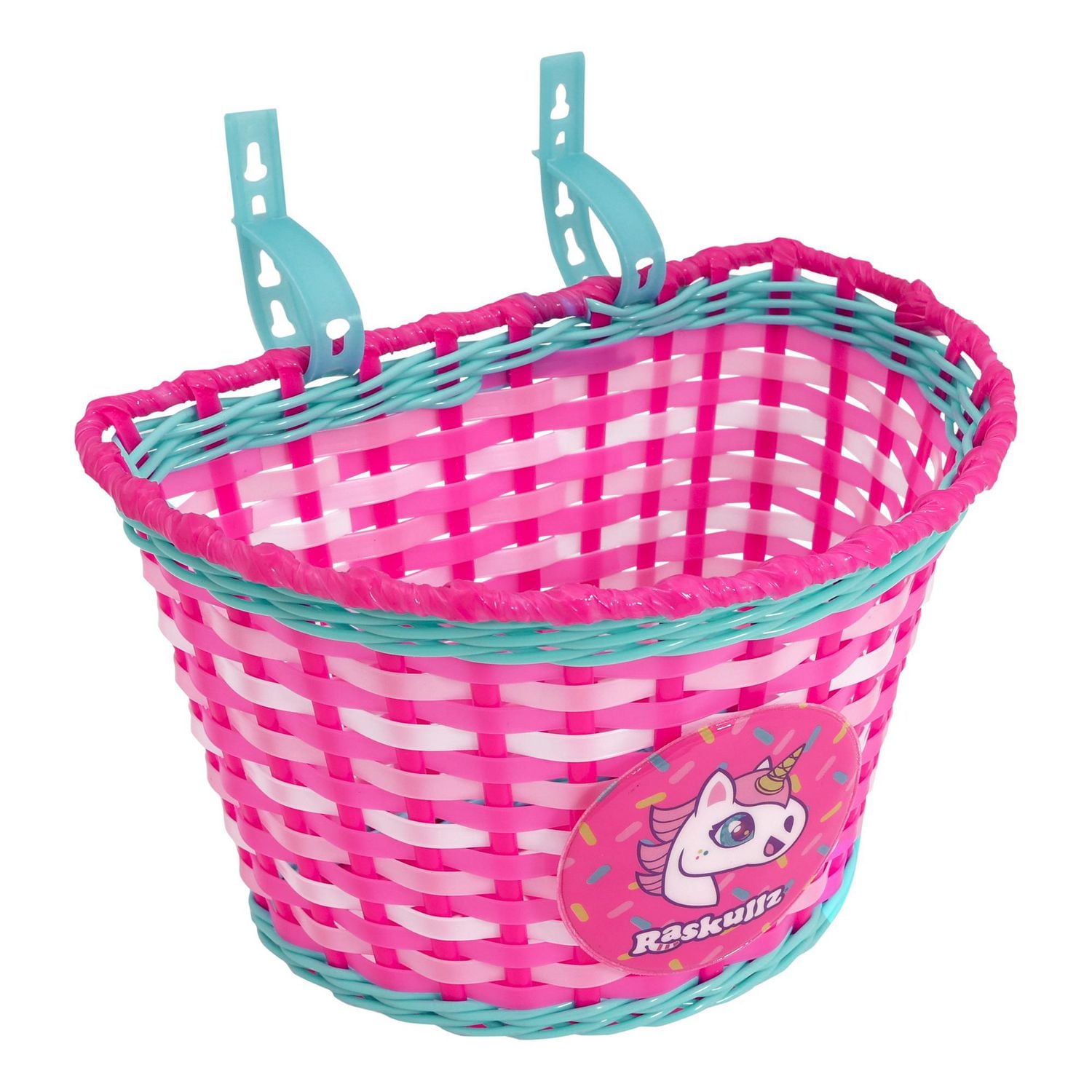 Bell Sports Raskullz Bike Basket Pink, Handlebar Basket